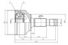 AYWIPARTS AW1510560 Joint Kit, drive shaft